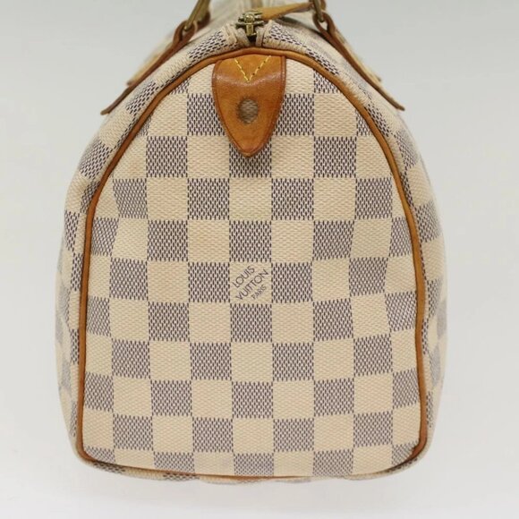 LOUIS VUITTON Damier Azur Speedy 25 Hand Bag - Picture 6 of 15